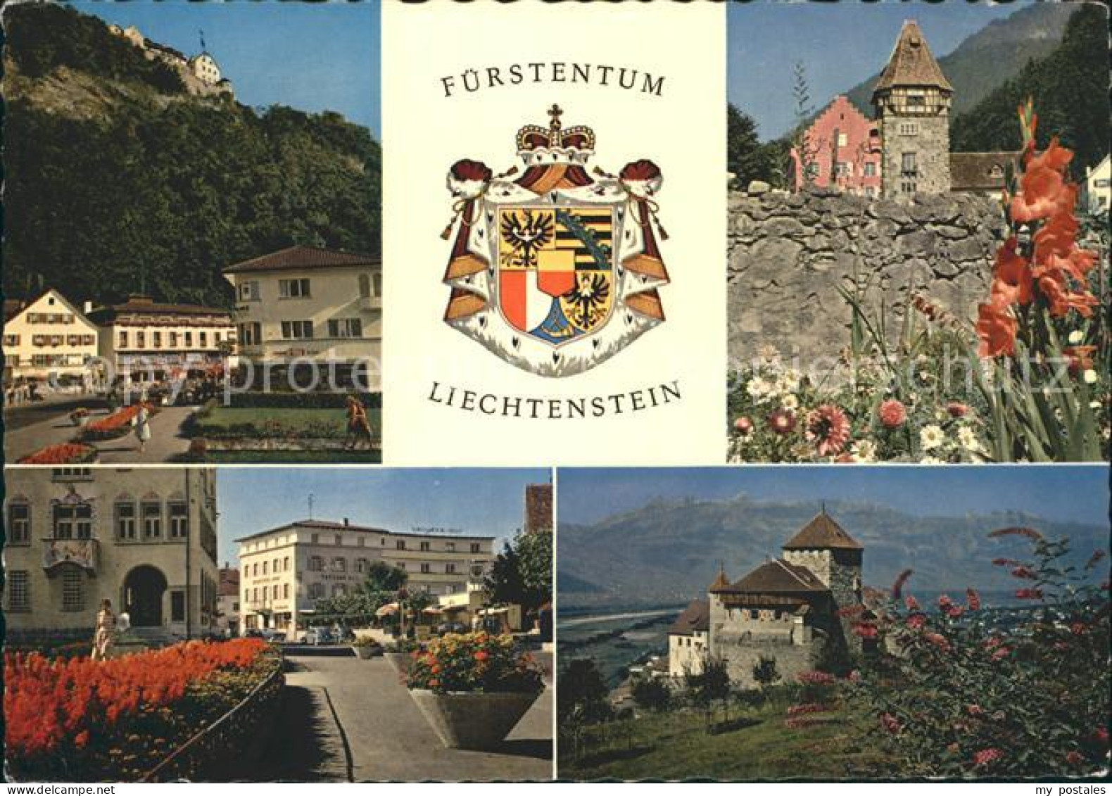 72238262 Vaduz Lnadesfuerstliche Residenz Postplatz Schloss Rotes Haus  Vaduz - Liechtenstein