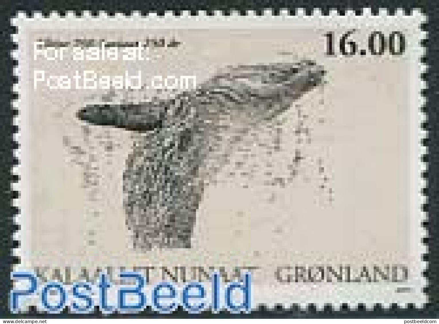 Greenland 2013 250 Years Aasiaat, Whale 1v, Mint NH, Nature - Sea Mammals - Nuovi