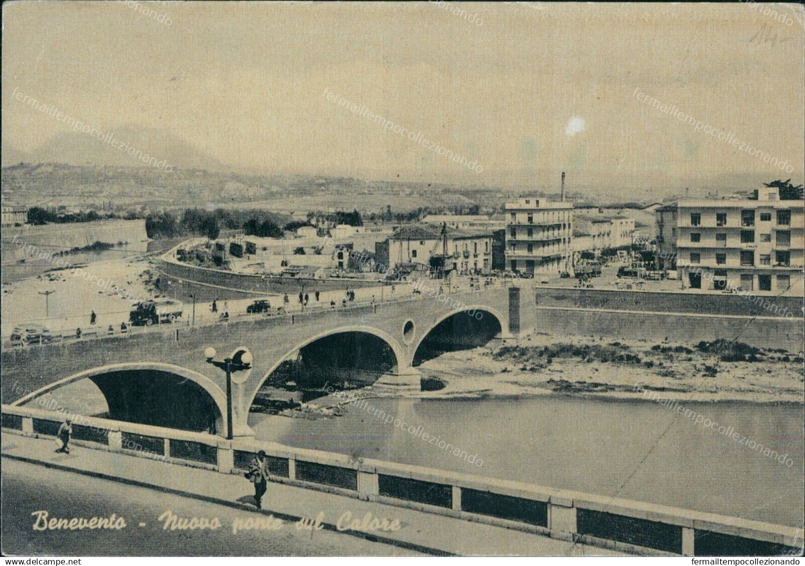 Cr561 Cartolina Benevento Citta' Nuovo Ponte Sul Calore Campania - Benevento