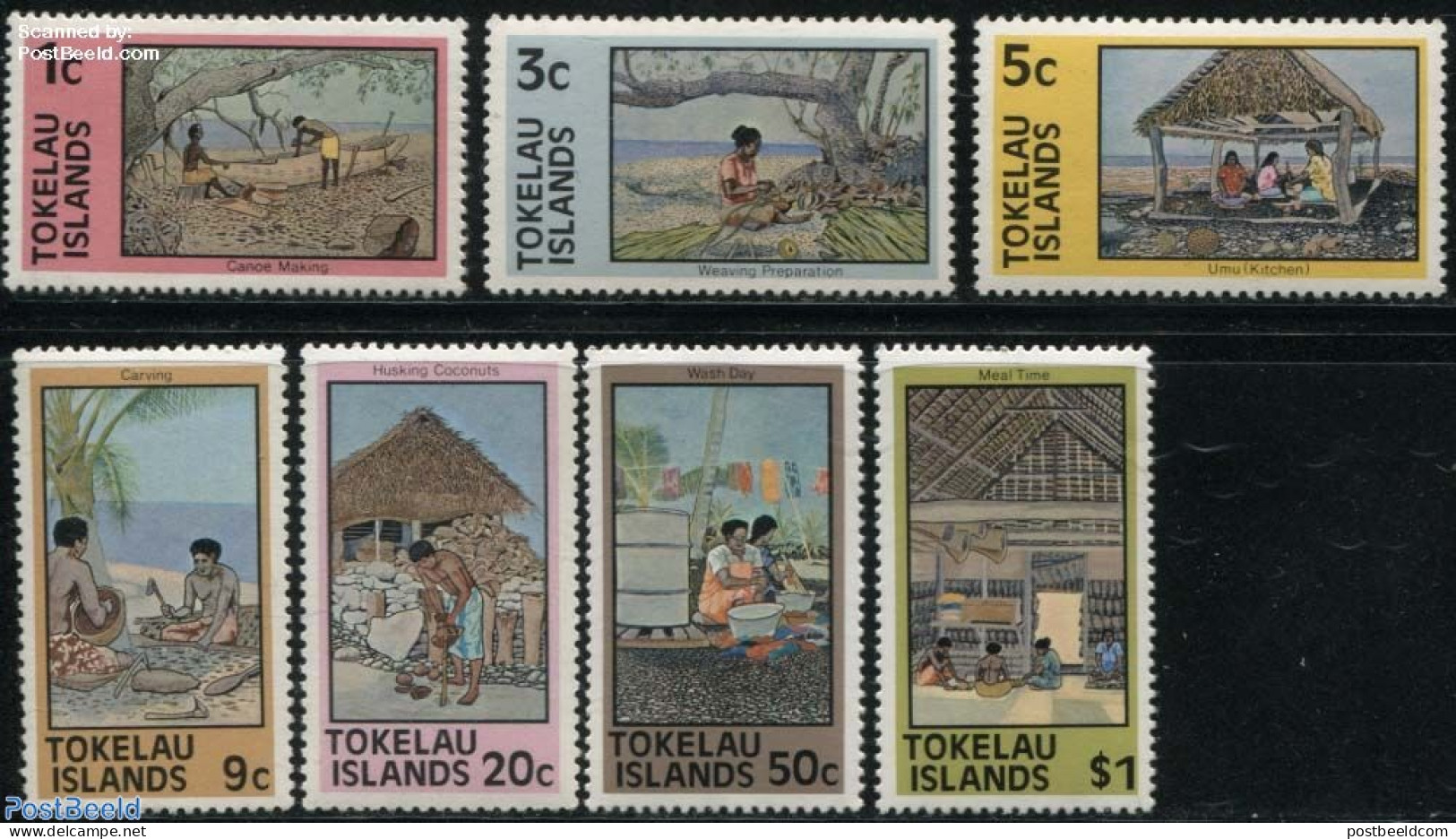 Tokelau Islands 1981 Definitives 7v, Perf. 14.75:15.25, Mint NH, Transport - Ships And Boats - Schiffe