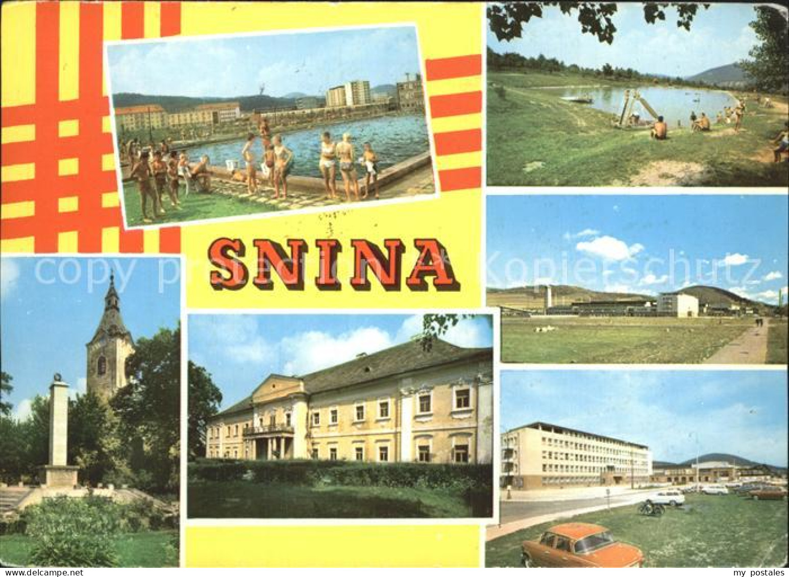 72238243 Snina Kirche Gebaeude Schwimmbad  Banska Bystrica - Slowakei