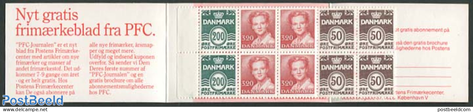 Denmark 1989 Definitives Booklet (H32 On Cover), Mint NH, Stamp Booklets - Ungebraucht