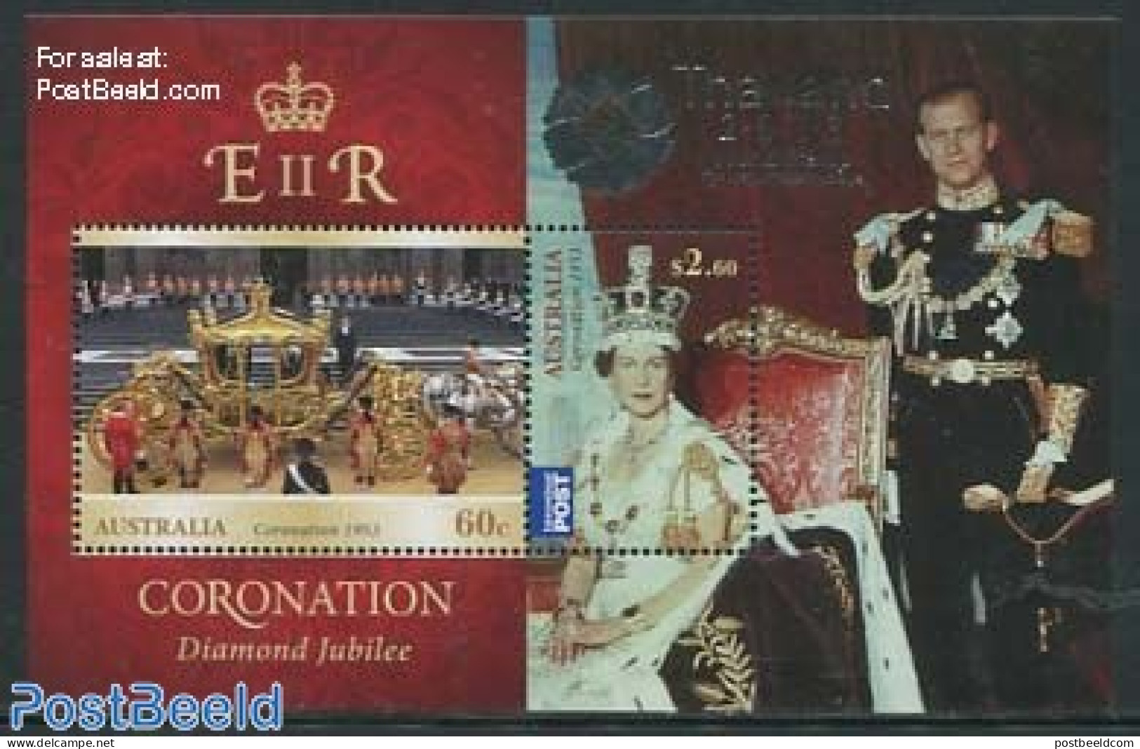 Australia 2013 Diamond Jubilee, Thailand 2013 S/s, Mint NH, History - Kings & Queens (Royalty) - Philately - Neufs