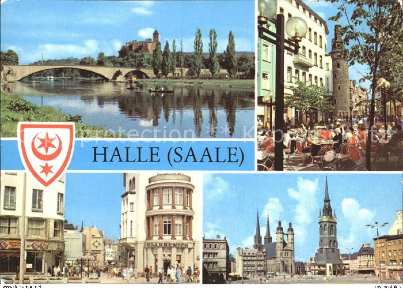 72237103 Halle Saale Burg Giebichenstein Bruecke Klement Gottwald Strasse Hanser - Halle (Saale)