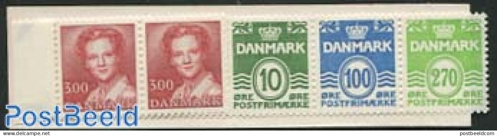 Denmark 1988 Definitives Booklet, Mint NH, Stamp Booklets - Ongebruikt