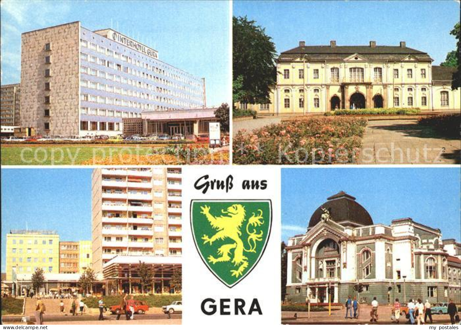 72237059 Gera Interhotel Kunstgalerie Dr Rudolf Breitscheid Strasse Buehnen Der  - Gera