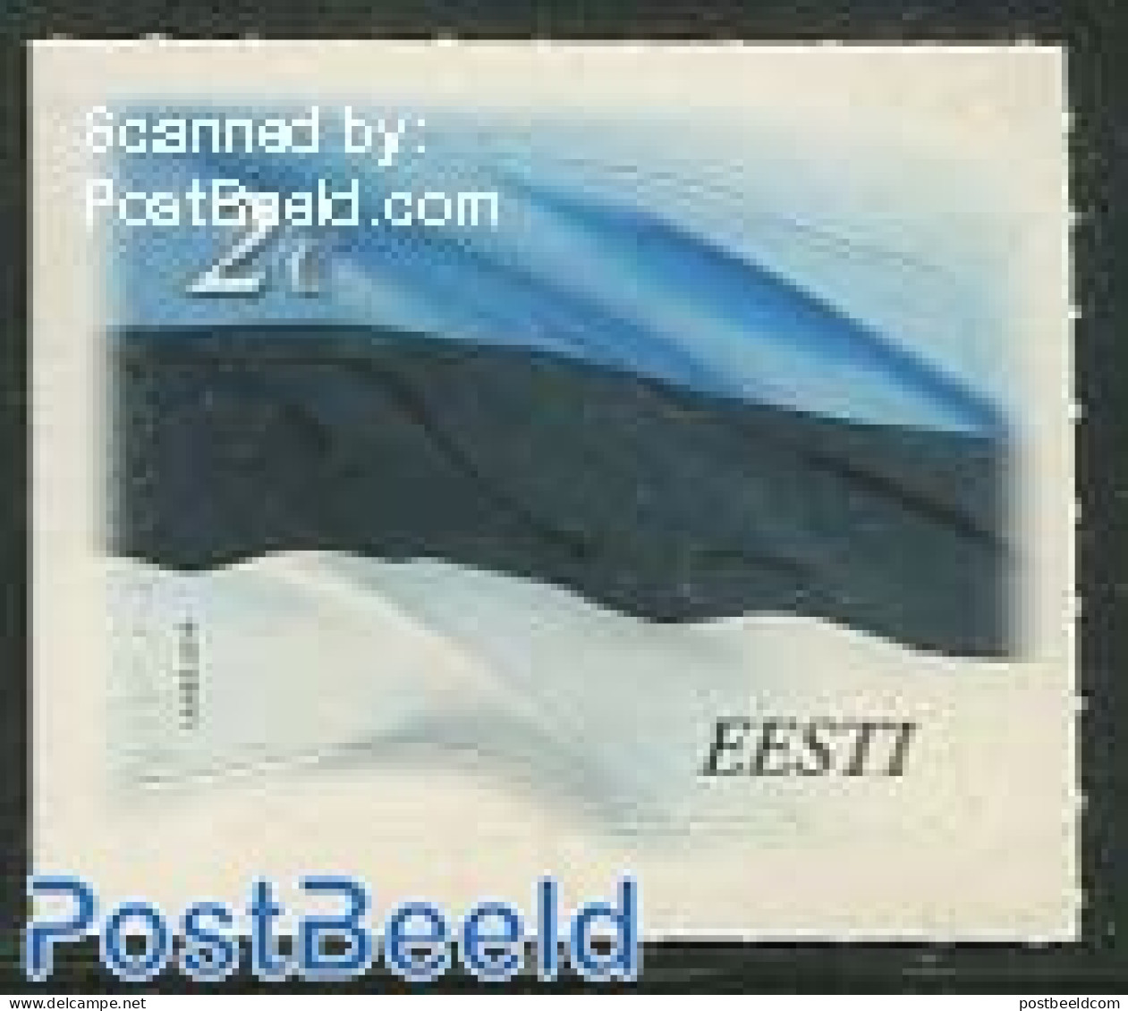 Estonia 2014 Flag 1v S-a, Mint NH, History - Flags - Estonie