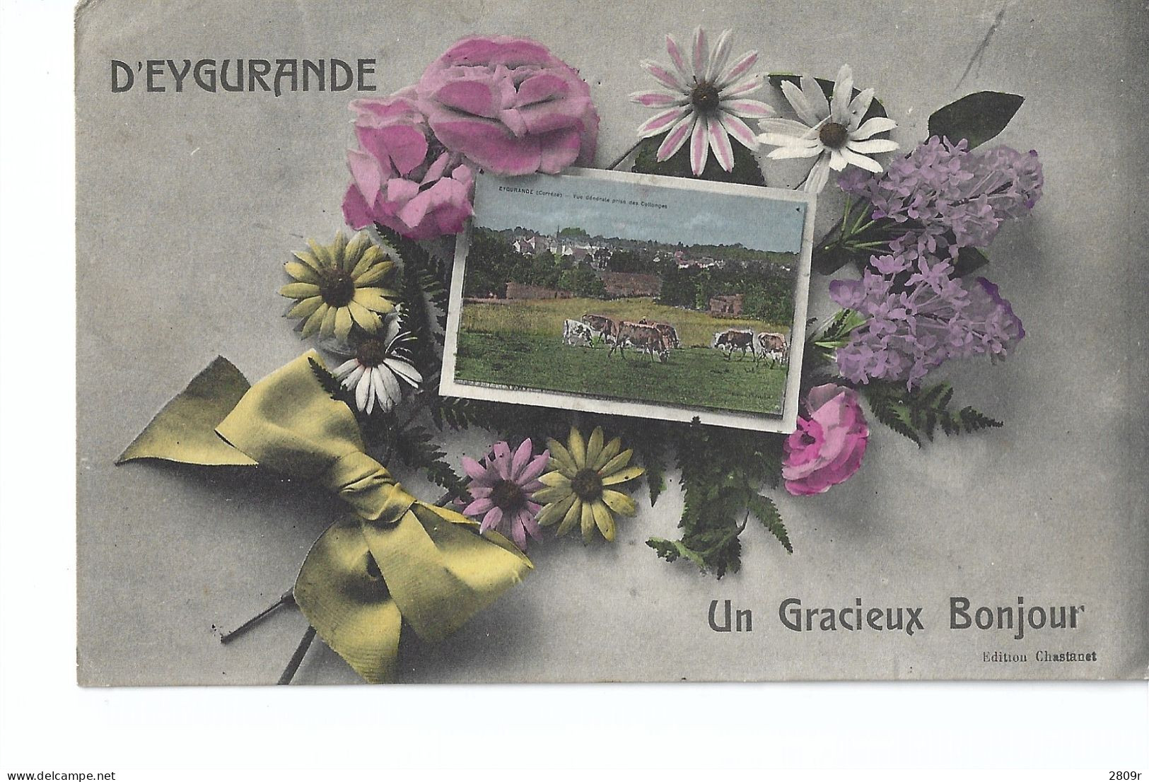 LOT 4 Cartes Eygurande MERLINES - Eygurande