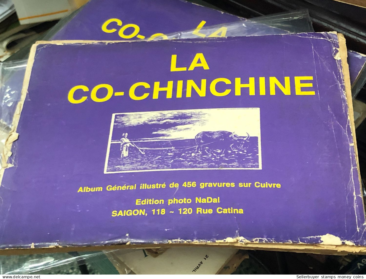 French Book Printed With 21 Provinces And Cities With Images Of Southern Vietnam.French Colonial Period Of Vietnam(LA CO - Non Classés