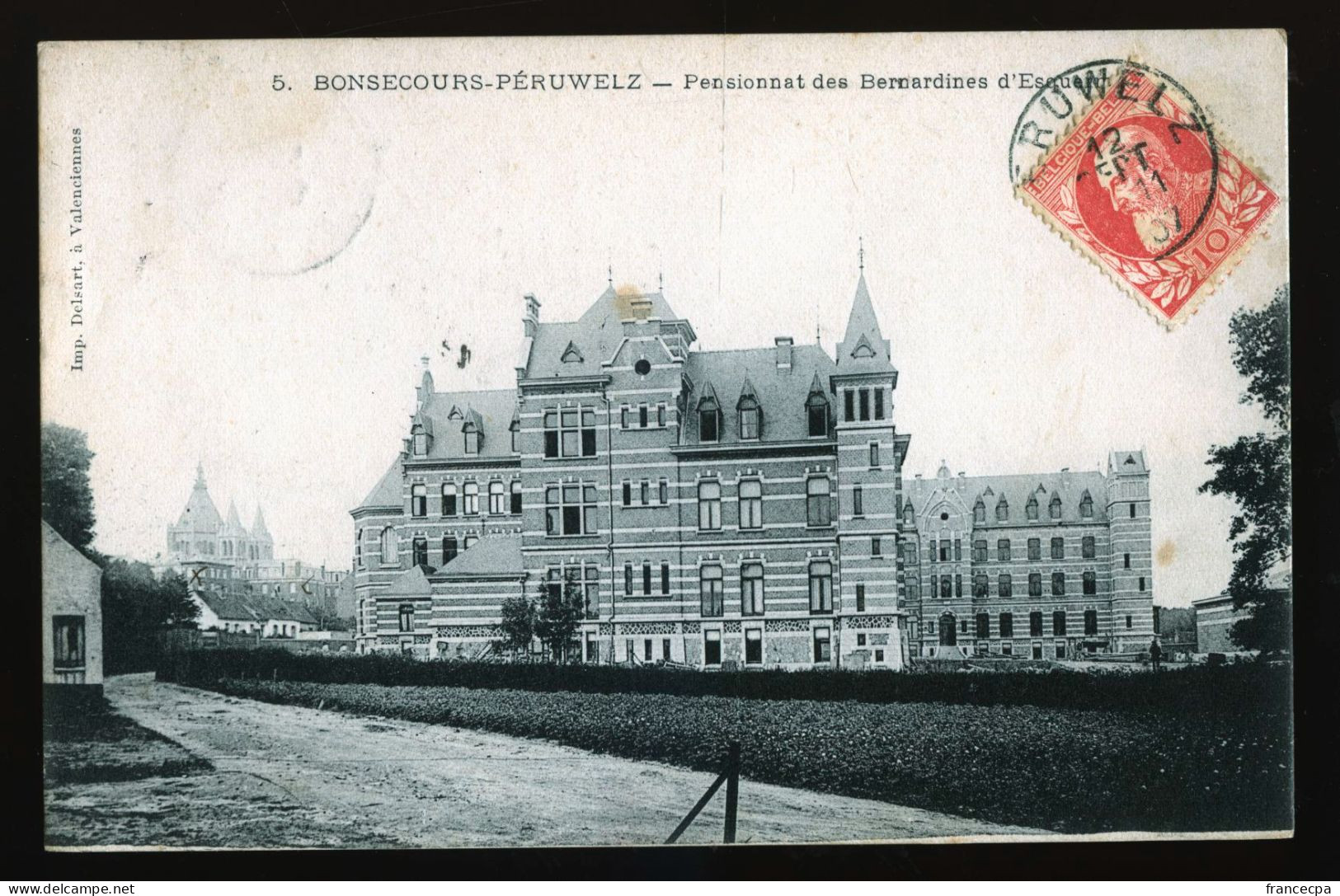 976 - BELGIQUE - BONSECOURS-PERUWELZ - Pensionnat Des Bernardines D'ESQUERMES - Peruwelz