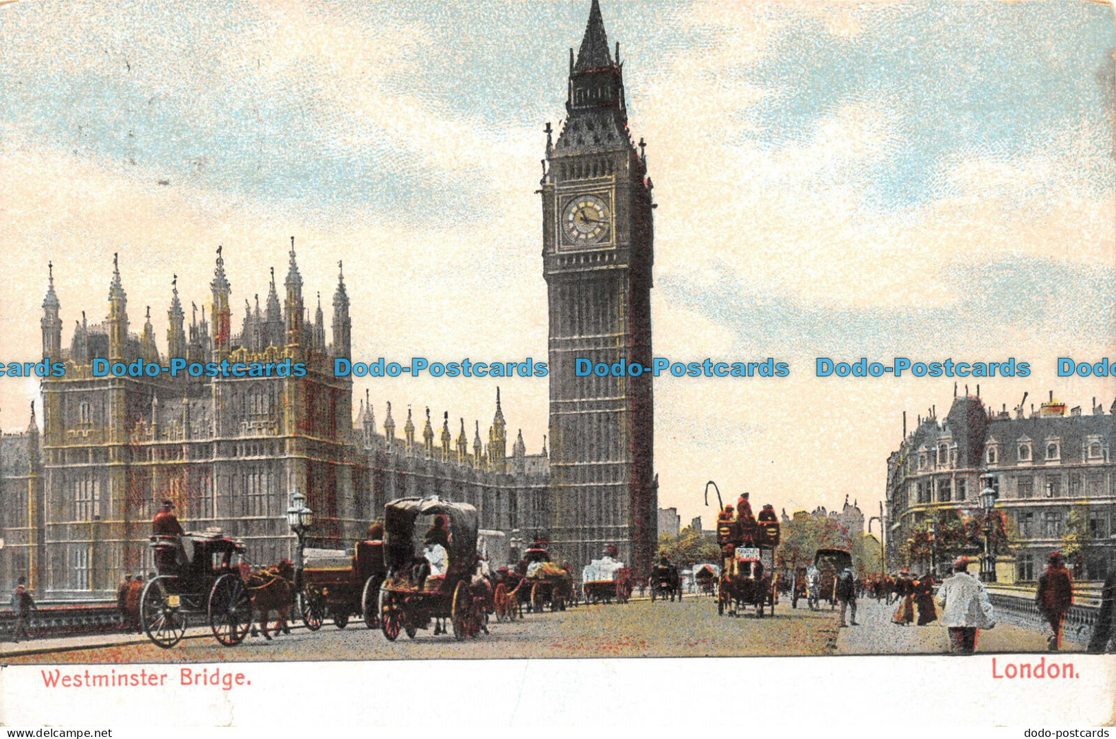 R103602 Westminster Bridge. London. 1907 - Autres & Non Classés