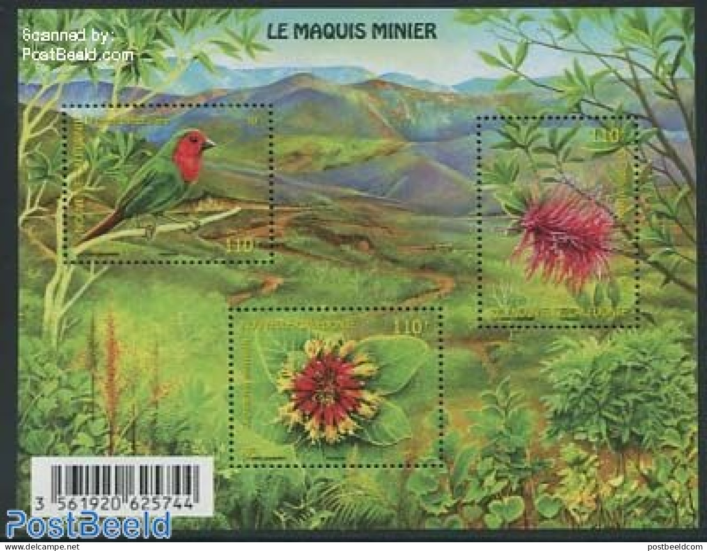 New Caledonia 2014 Le Maquis Minier S/s, Mint NH, Nature - Birds - Flowers & Plants - Ungebraucht