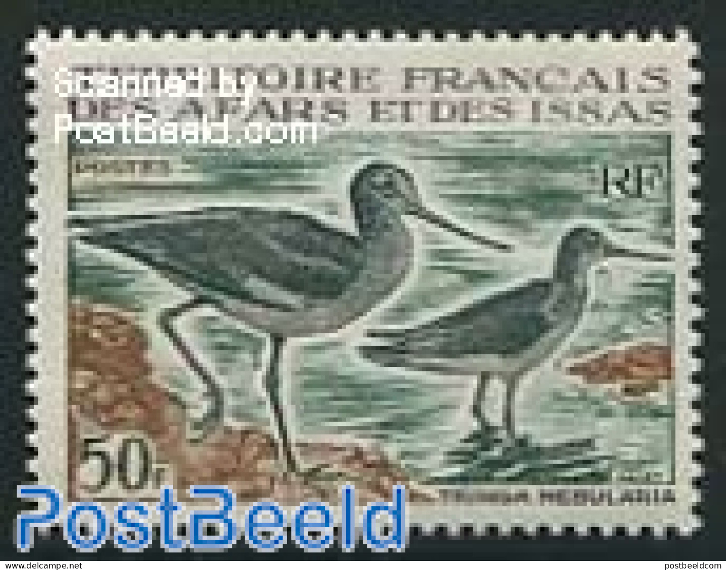 Afars And Issas 1967 50F, Stamp Out Of Set, Mint NH, Nature - Birds - Neufs
