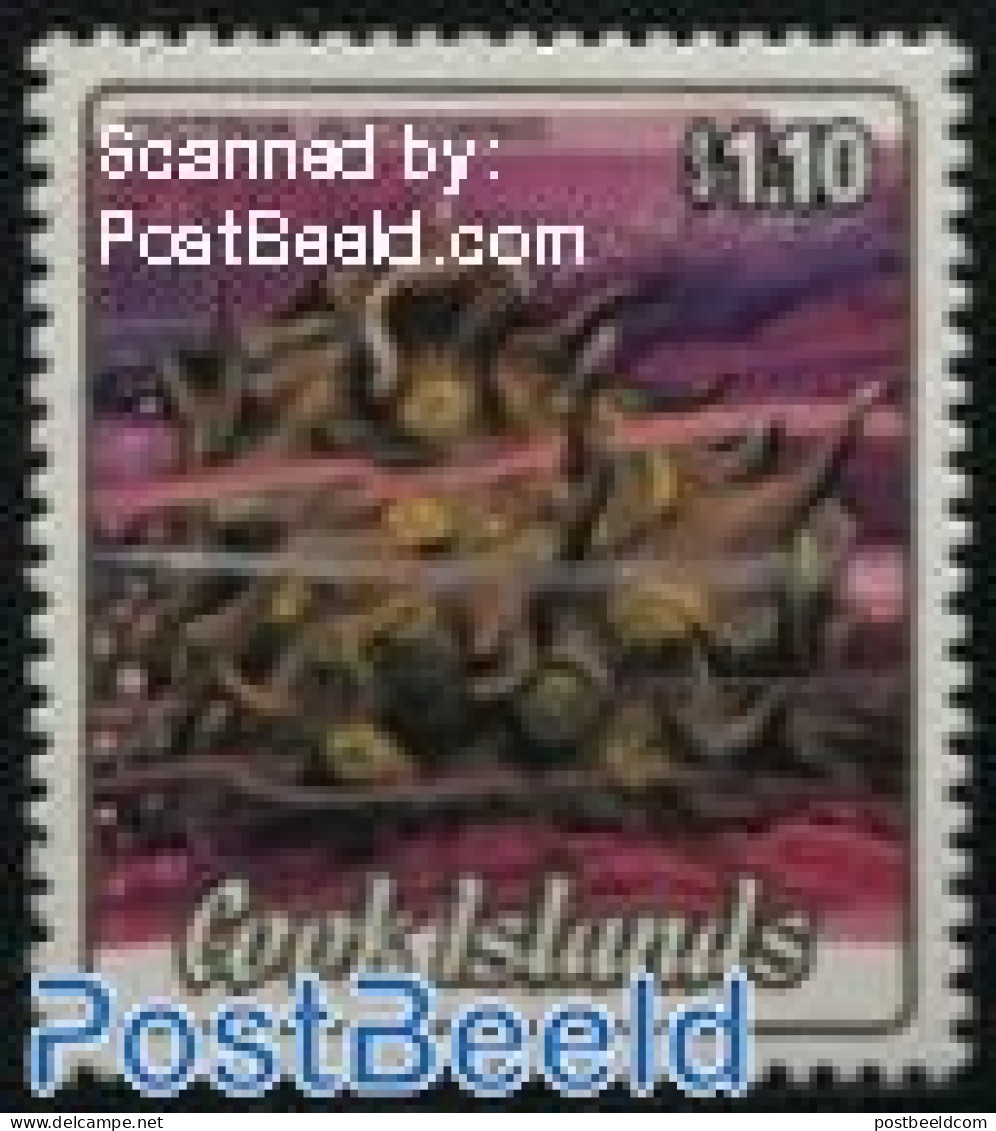 Cook Islands 1984 $1.10, Stamp Out Of Set, Mint NH, Nature - Autres & Non Classés
