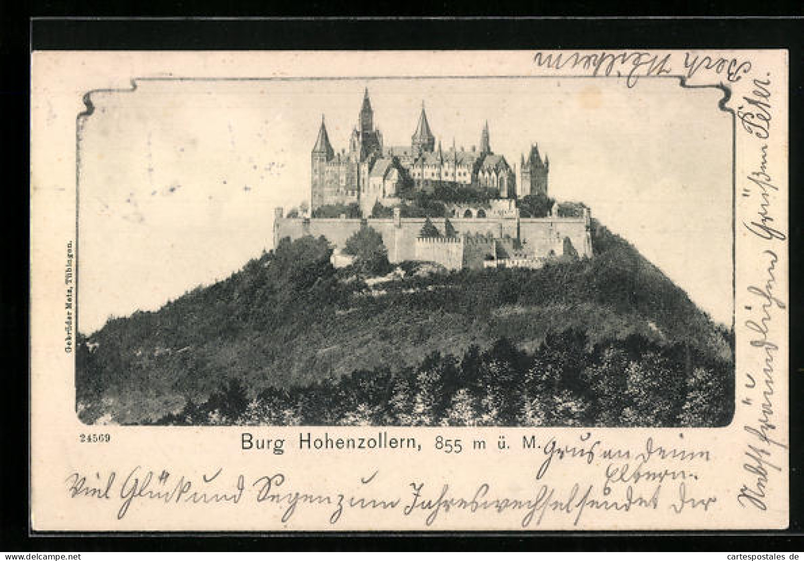 AK Hohenzollern, Burg Hohenzollern  - Andere & Zonder Classificatie