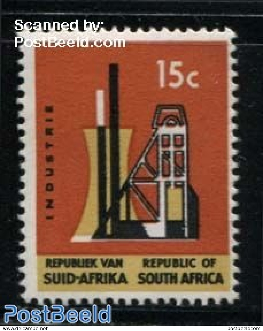 South Africa 1963 15c, WM5, Stamp Out Of Set, Mint NH, Various - Industry - Unused Stamps