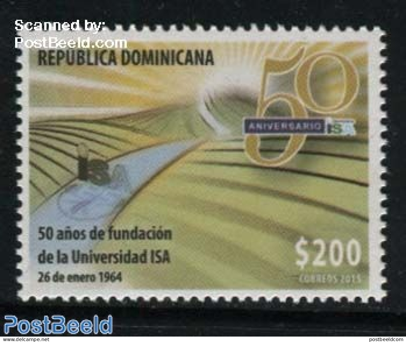 Dominican Republic 2015 ISA 1v, Mint NH, Science - Education - Sonstige & Ohne Zuordnung