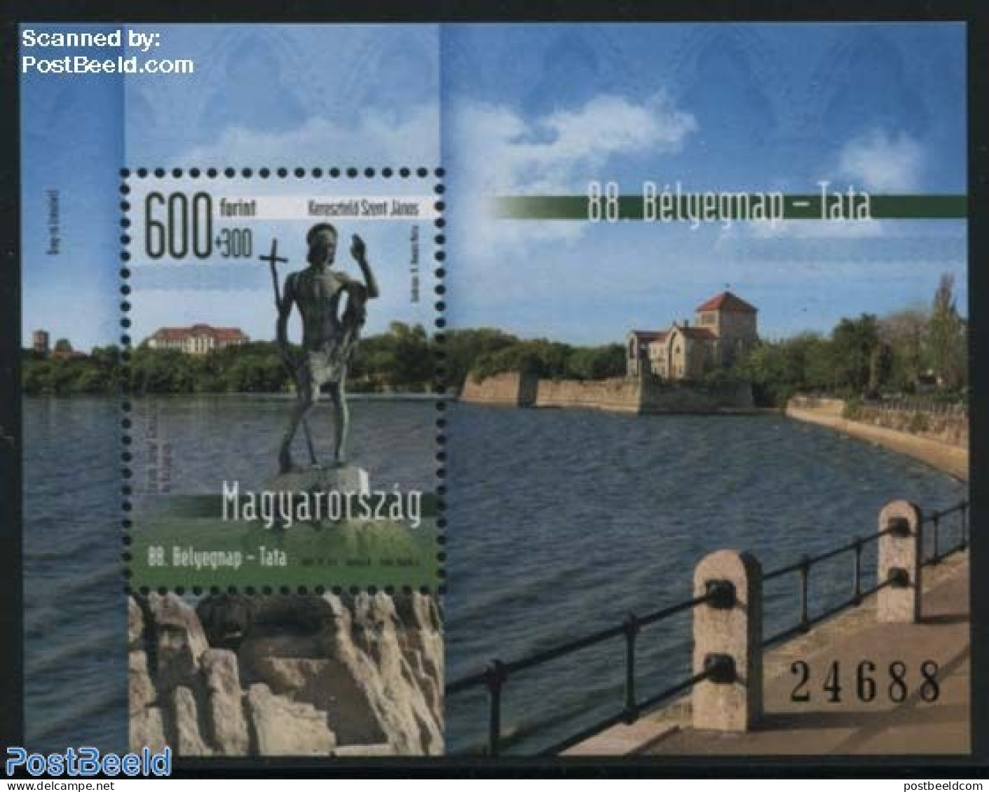 Hungary 2015 Stamp Day S/s, Mint NH, Religion - Religion - Stamp Day - Art - Sculpture - Ungebraucht