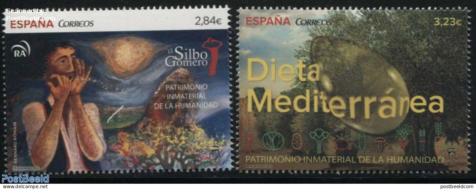 Spain 2015 Intangible Cultural Heritage 2v, Mint NH, Health - Various - Food & Drink - Folklore - Unused Stamps