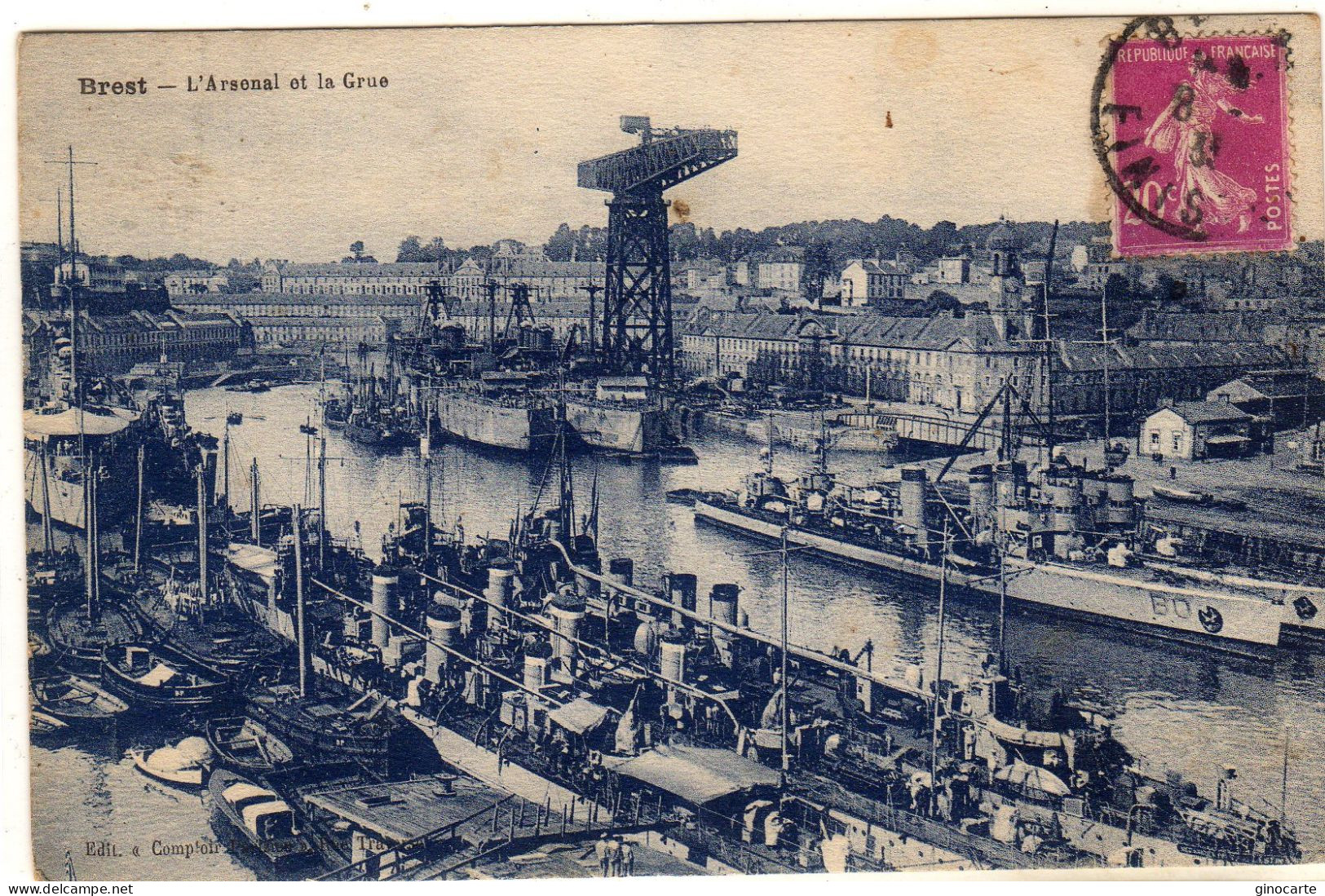 Brest L'arsenal Et La Grue - Brest