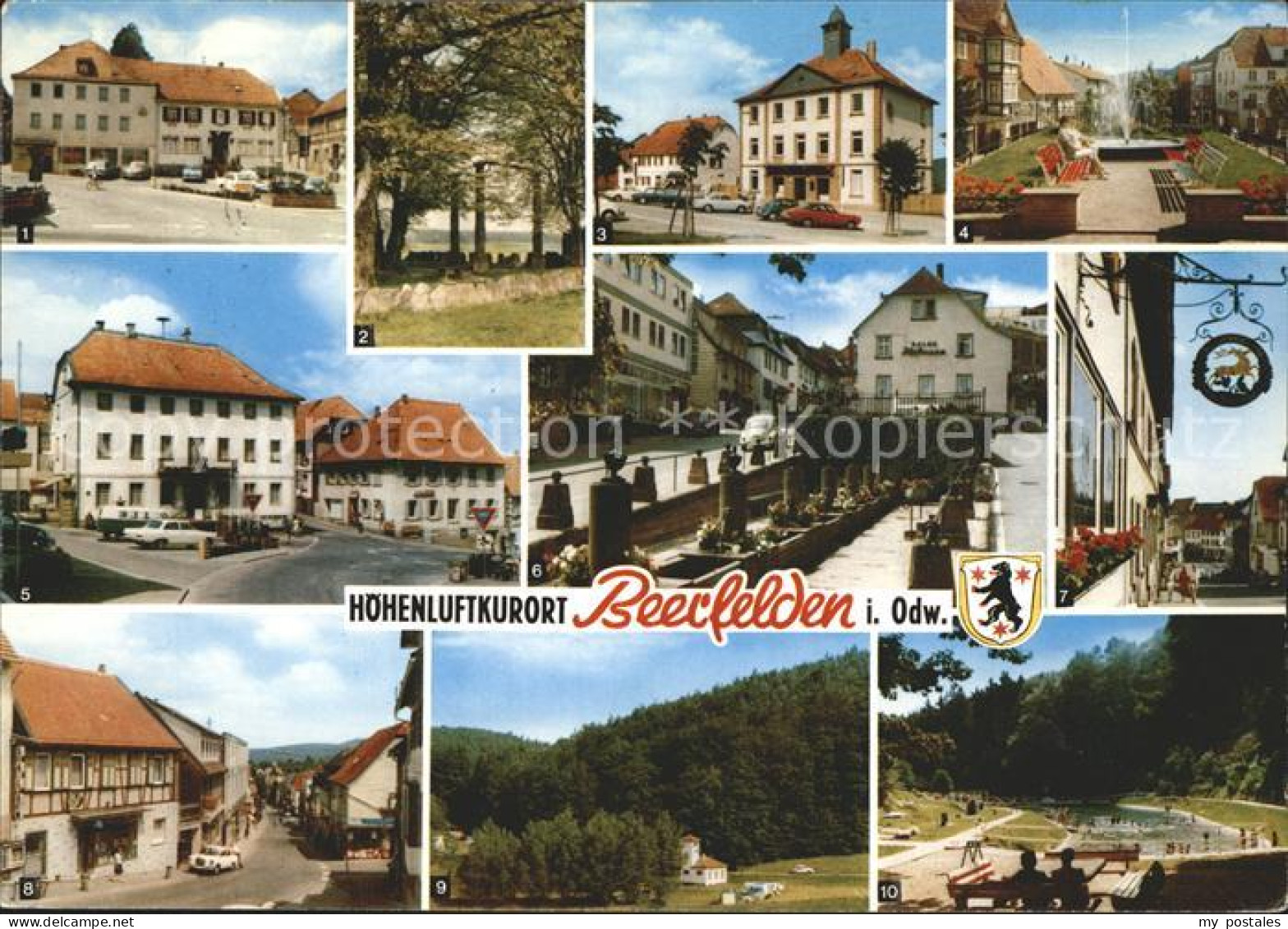 72235796 Beerfelden Odenwald Metzkeil Der Galgen Buergerhaus Brunnen Rathaus Mue - Autres & Non Classés