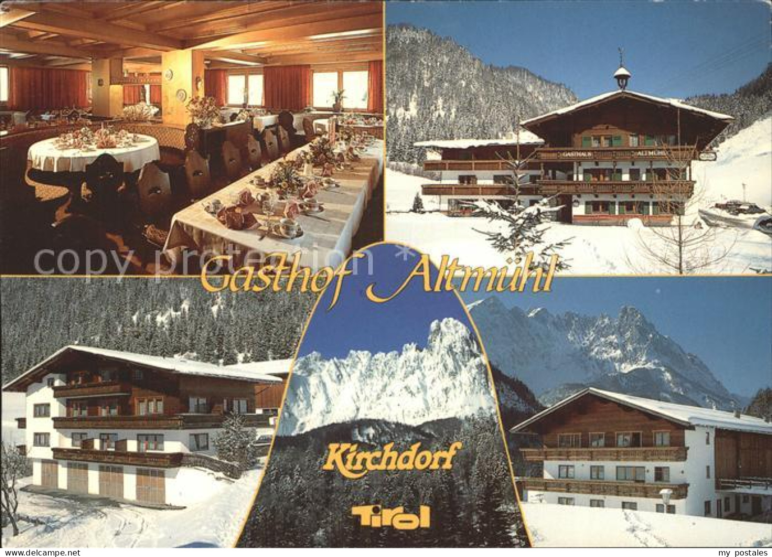 72235790 Kirchdorf Tirol Gasthof Altmuehl Gastraum Kirchdorf In Tirol - Autres & Non Classés