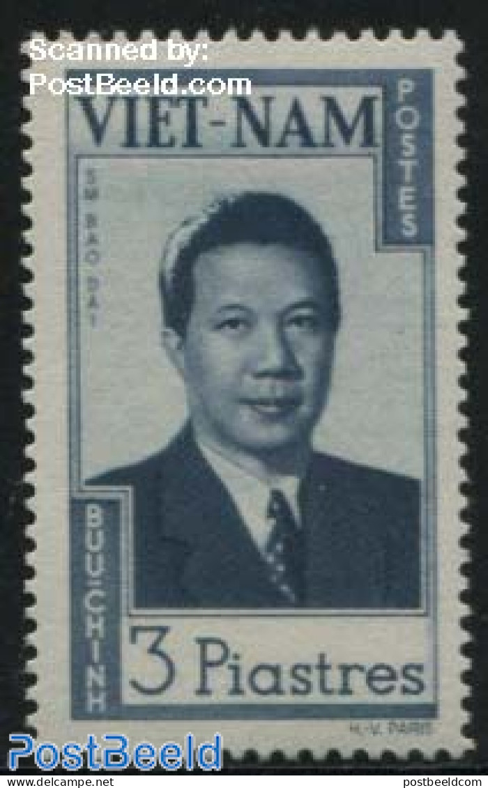 Vietnam, South 1951 3P, Stamp Out Of Set, Mint NH - Autres & Non Classés