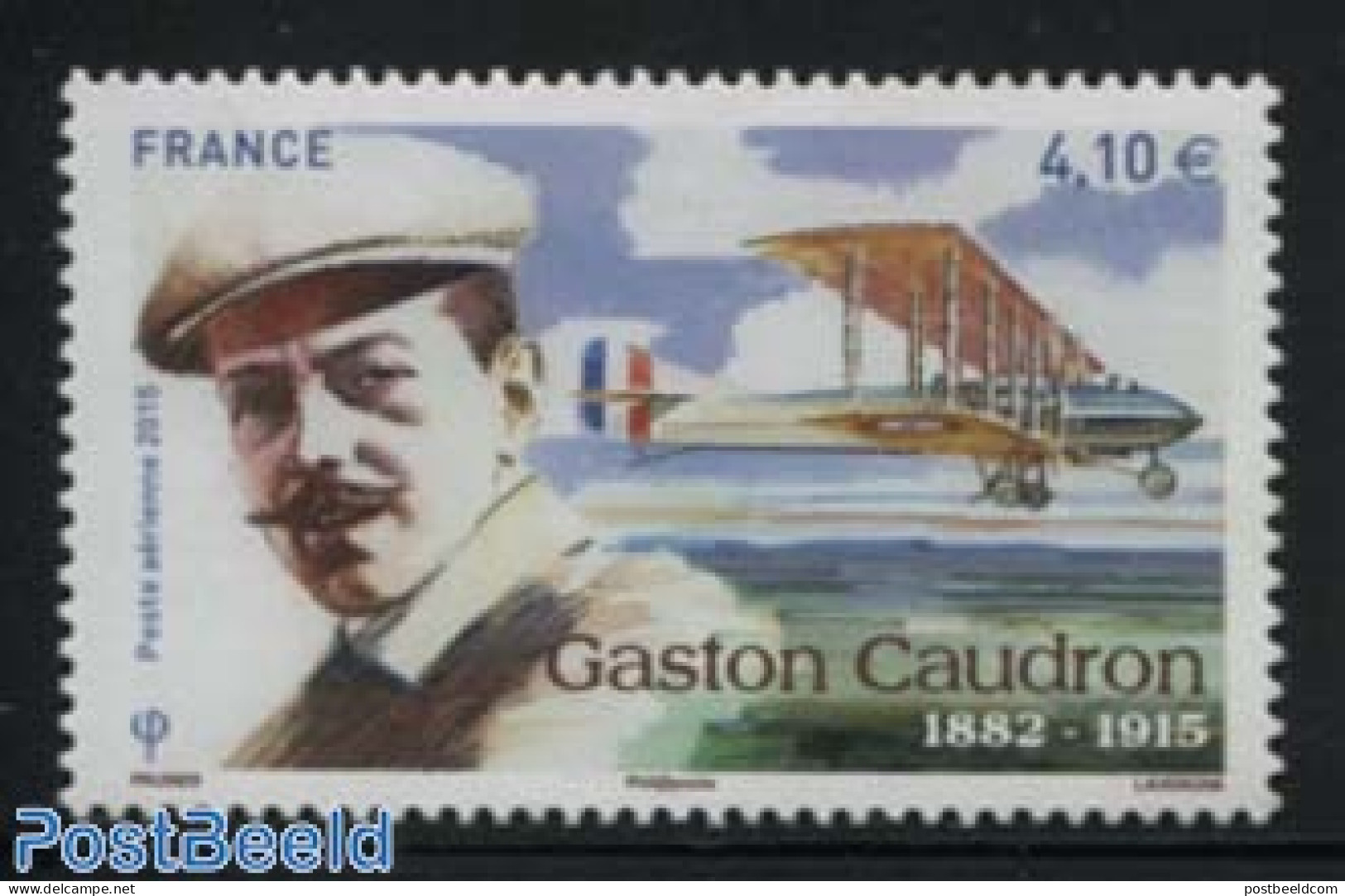France 2015 Gaston Caudron 1v, Mint NH, Transport - Aircraft & Aviation - Ungebraucht