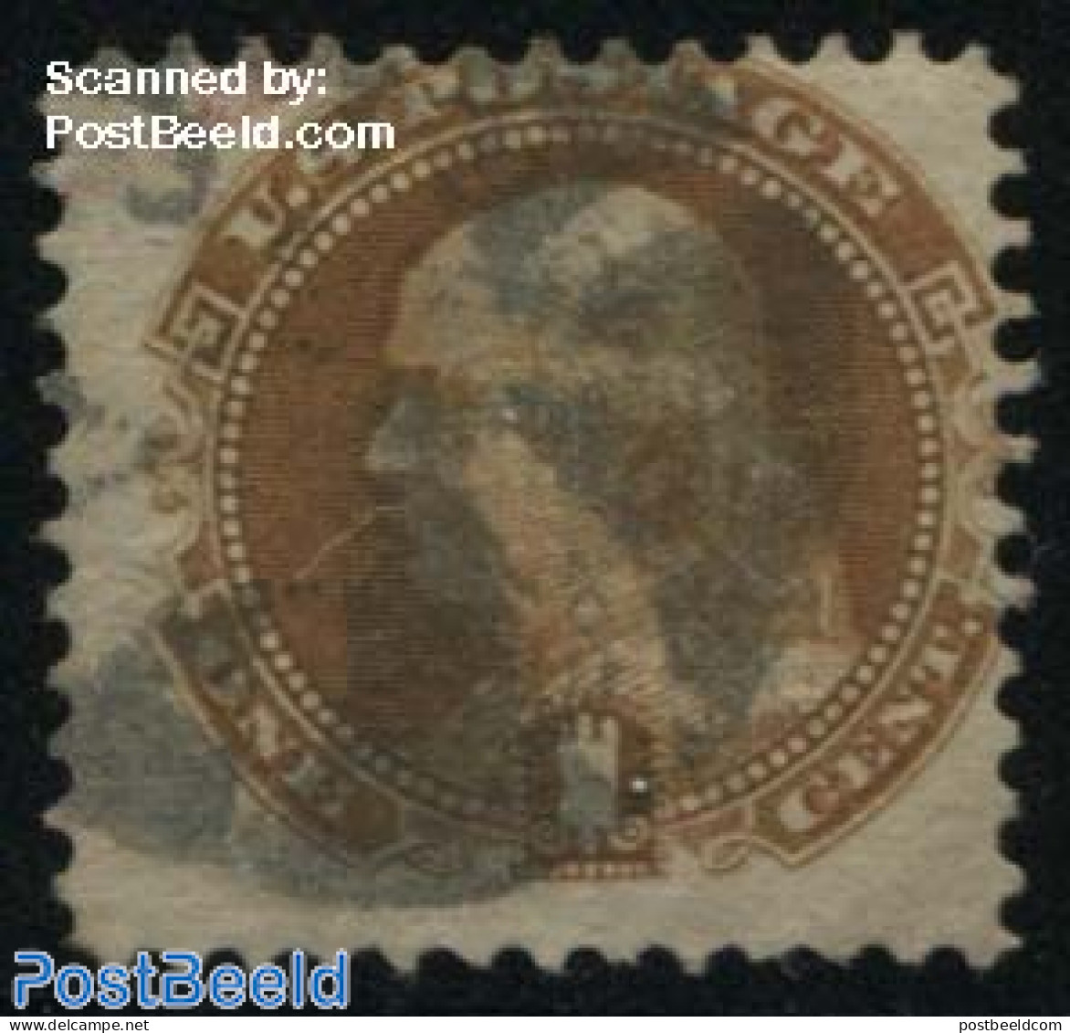 United States Of America 1869 1c, Ocre, Used, Used Stamps - Gebraucht