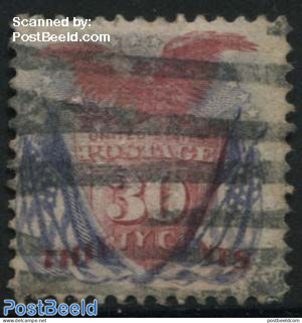 United States Of America 1869 30c, Used, Used Stamps - Used Stamps