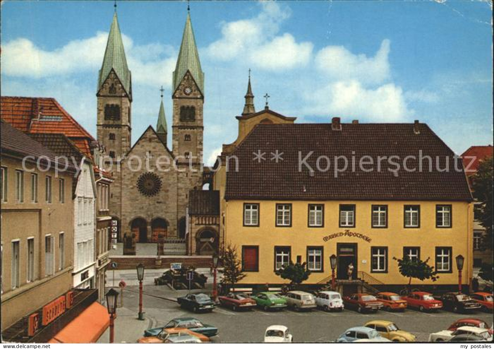 72235758 Werl Westfalen Markt Und Basilika Wallfahrtskirche Blumenthal - Werl