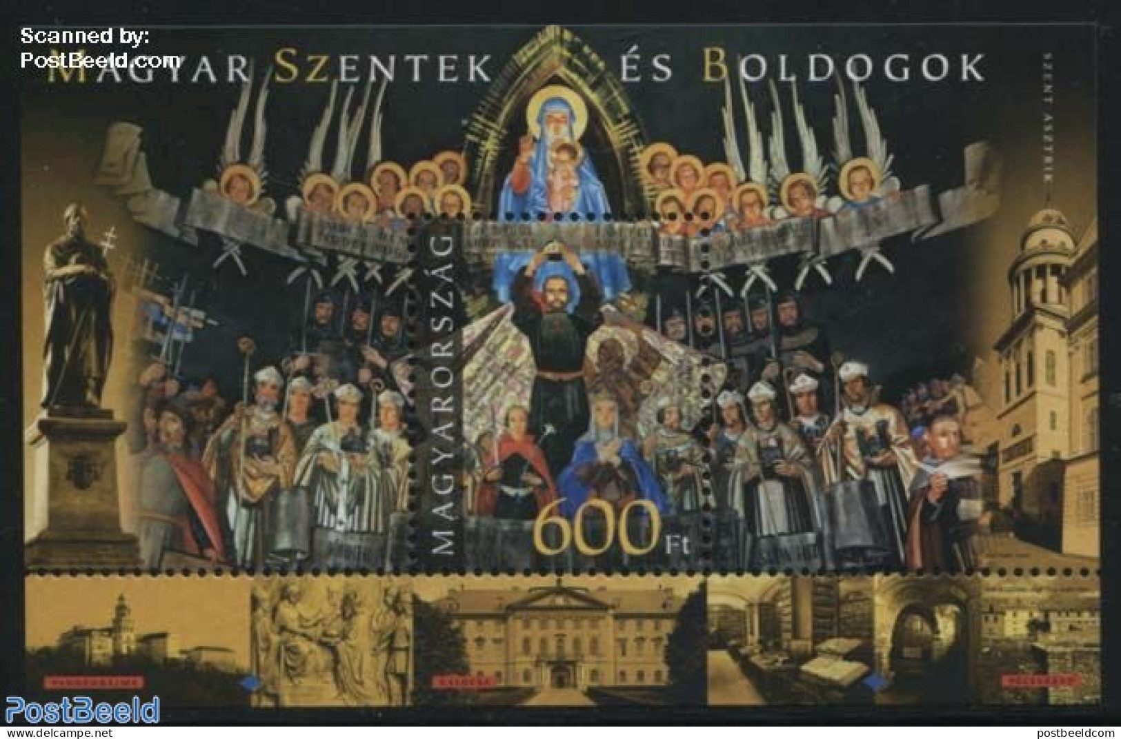 Hungary 2015 Hungarian Saints S/s, Mint NH, Religion - Religion - Neufs