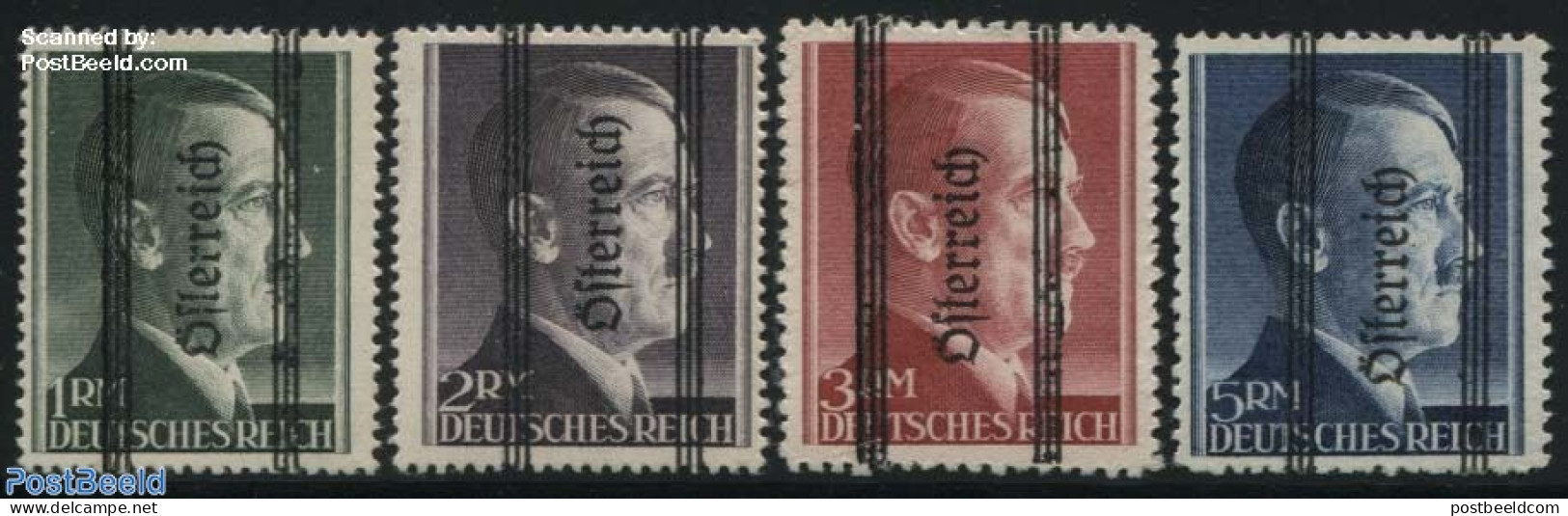 Austria 1945 Overprints 4v, Type II, Mint NH - Neufs