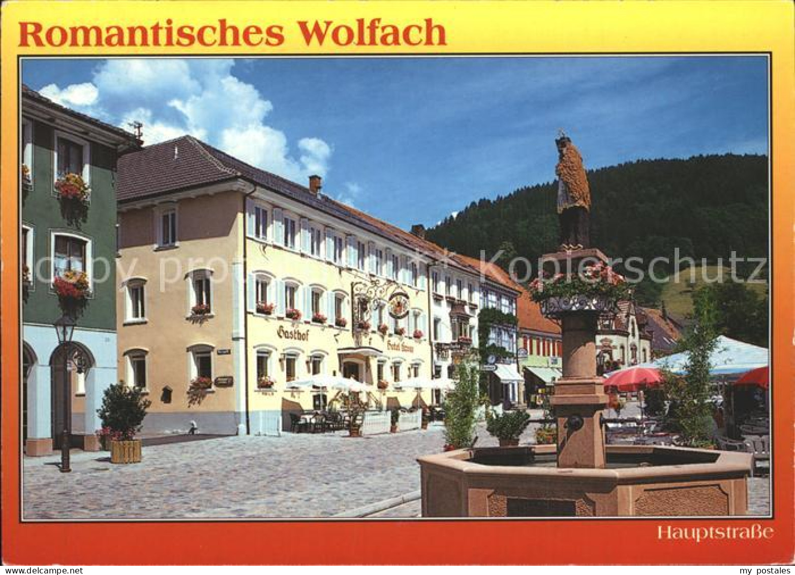 72235734 Wolfach Hauptstrasse Brunnen Wolfach - Wolfach