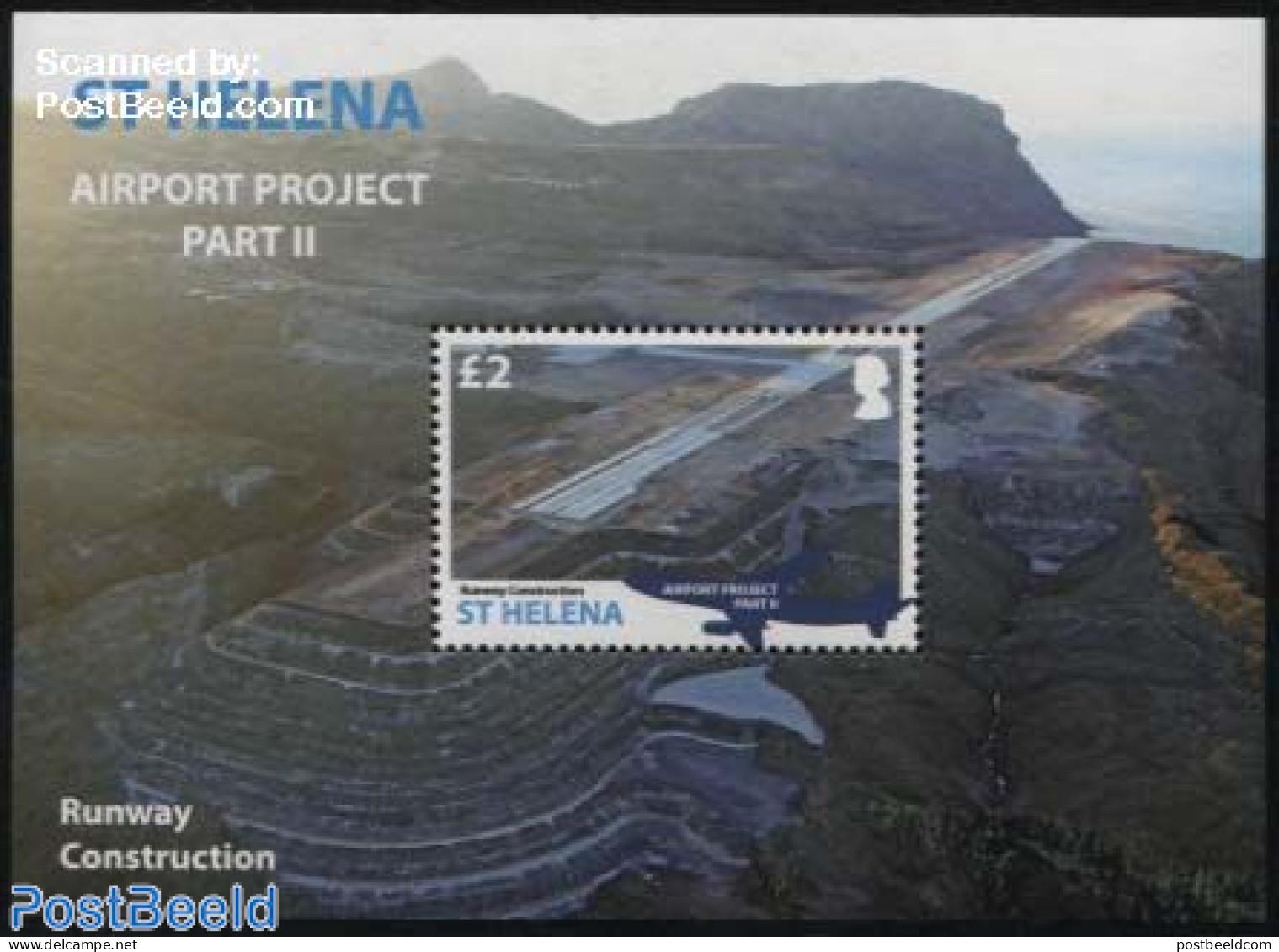 Saint Helena 2016 Airport Project S/s, Mint NH, Transport - Aircraft & Aviation - Flugzeuge
