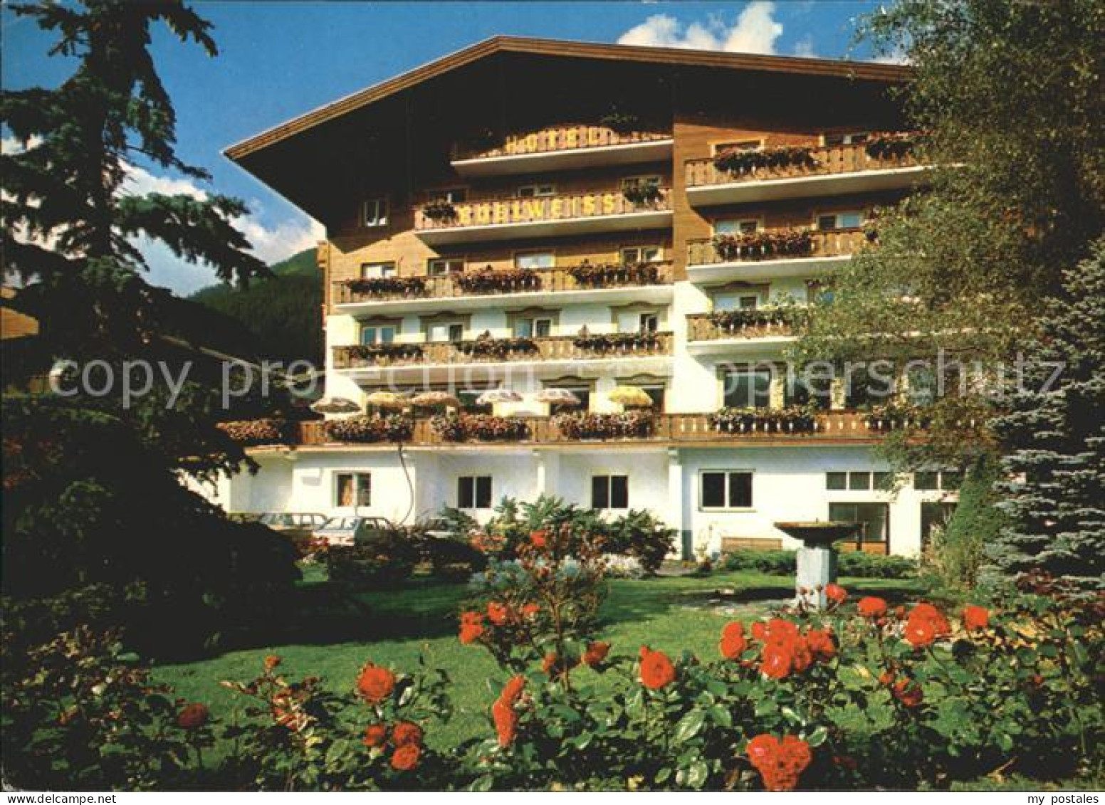 72235602 Lermoos Tirol Hotel Edelweiss Lermoos - Altri & Non Classificati