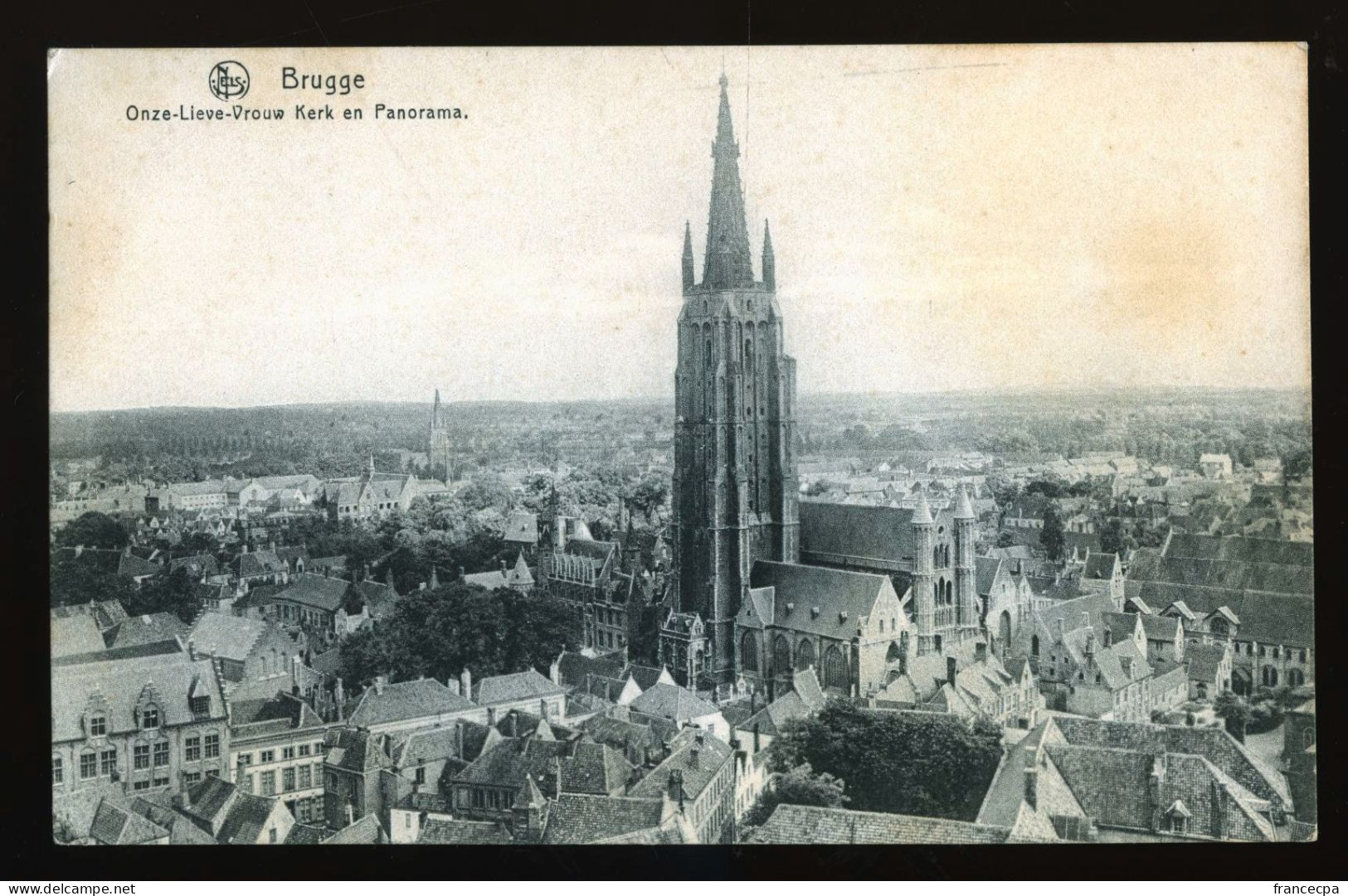 980 - BELGIQUE - BRUGES - Onze-Lieve-Vrouw Kerk En Panorama - Brugge