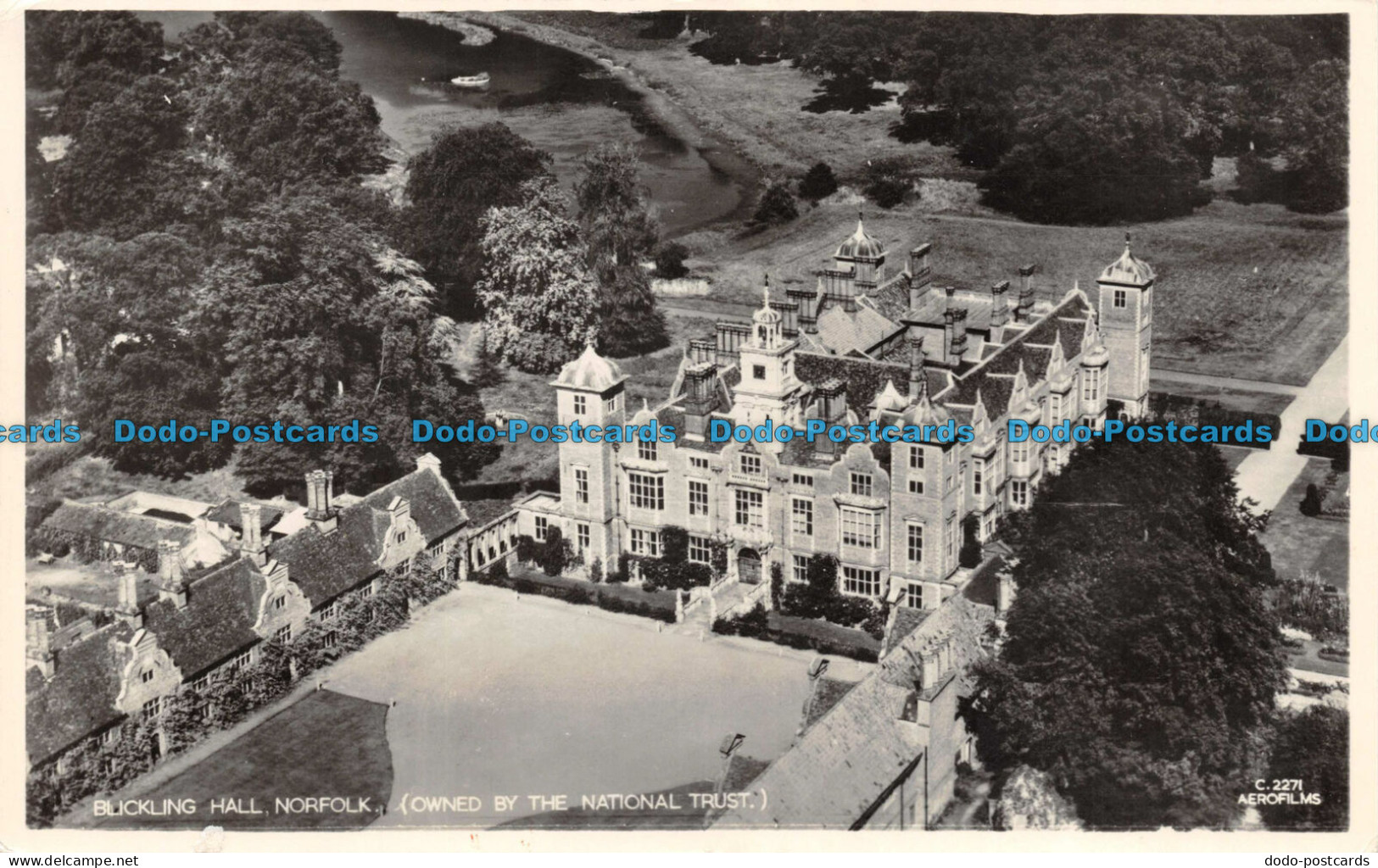 R103037 Blickling Hall. Norfolk. The National Trust. Aerofilms - Monde