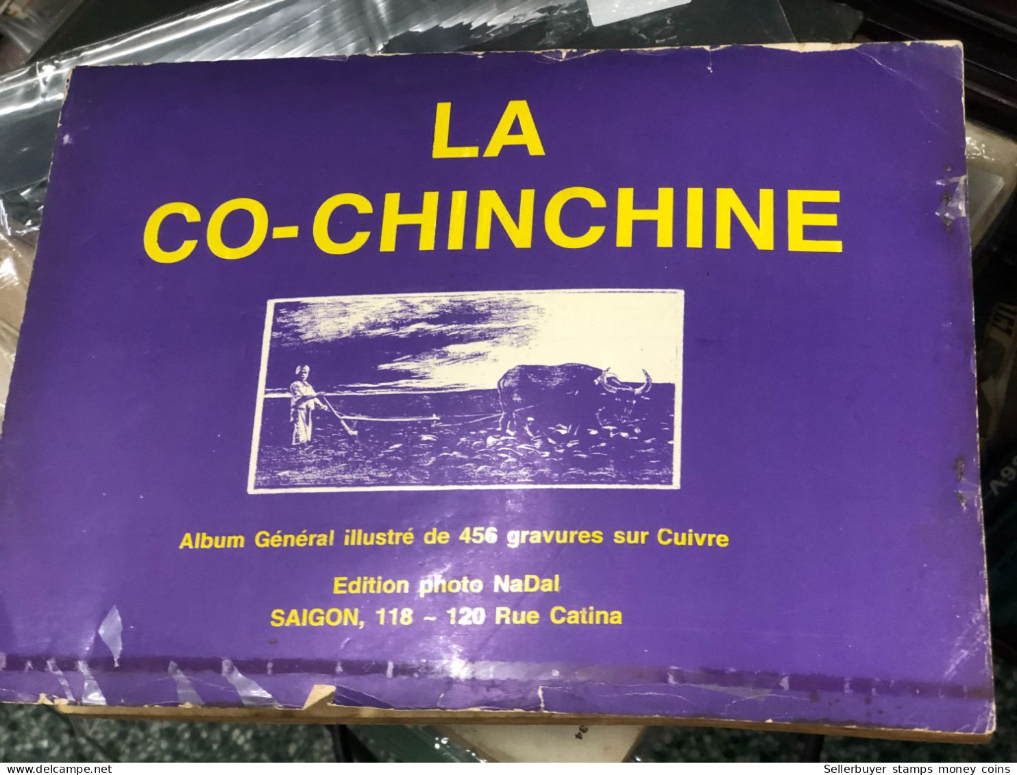 French Book Printed With 21 Provinces And Cities With Images Of Southern Vietnam.French Colonial Period Of Vietnam(LA CO - Sin Clasificación