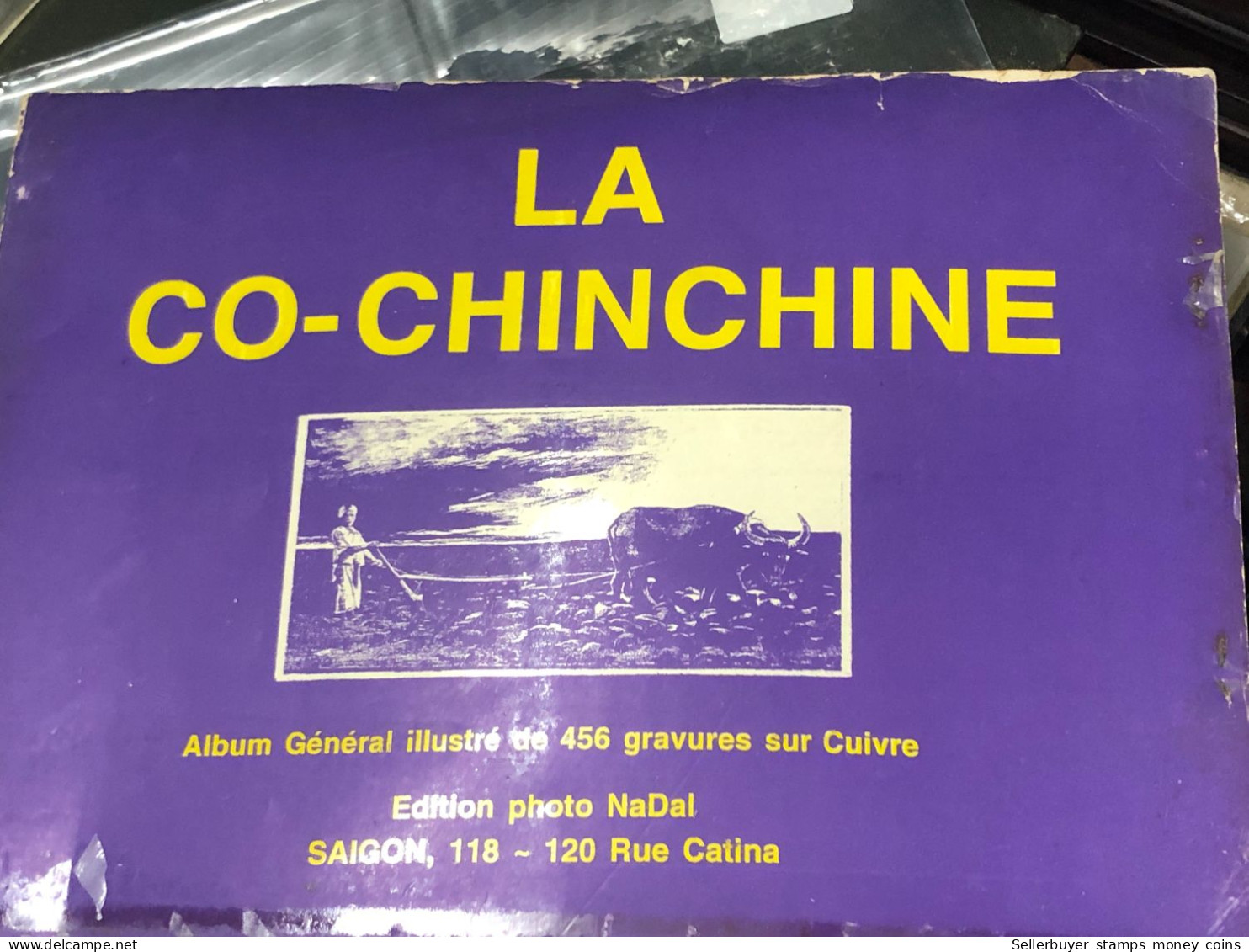 French Book Printed With 21 Provinces And Cities With Images Of Southern Vietnam.French Colonial Period Of Vietnam(LA CO - Non Classés