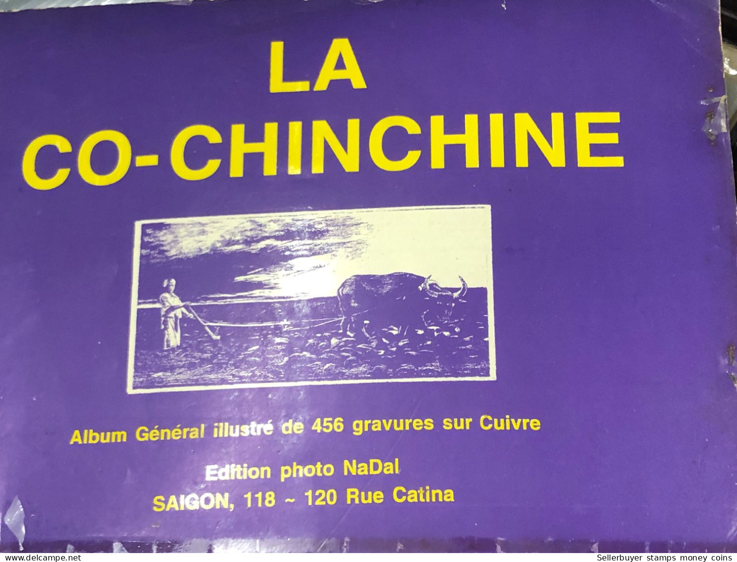 French Book Printed With 21 Provinces And Cities With Images Of Southern Vietnam.French Colonial Period Of Vietnam(LA CO - Sin Clasificación