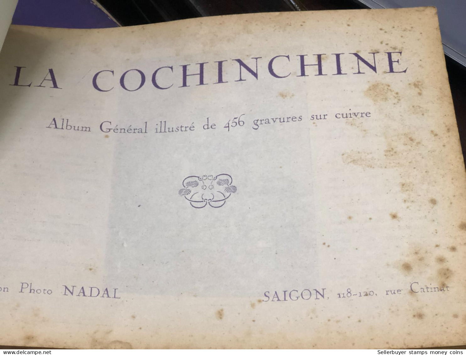 French Book Printed With 21 Provinces And Cities With Images Of Southern Vietnam.French Colonial Period Of Vietnam(LA CO - Non Classificati