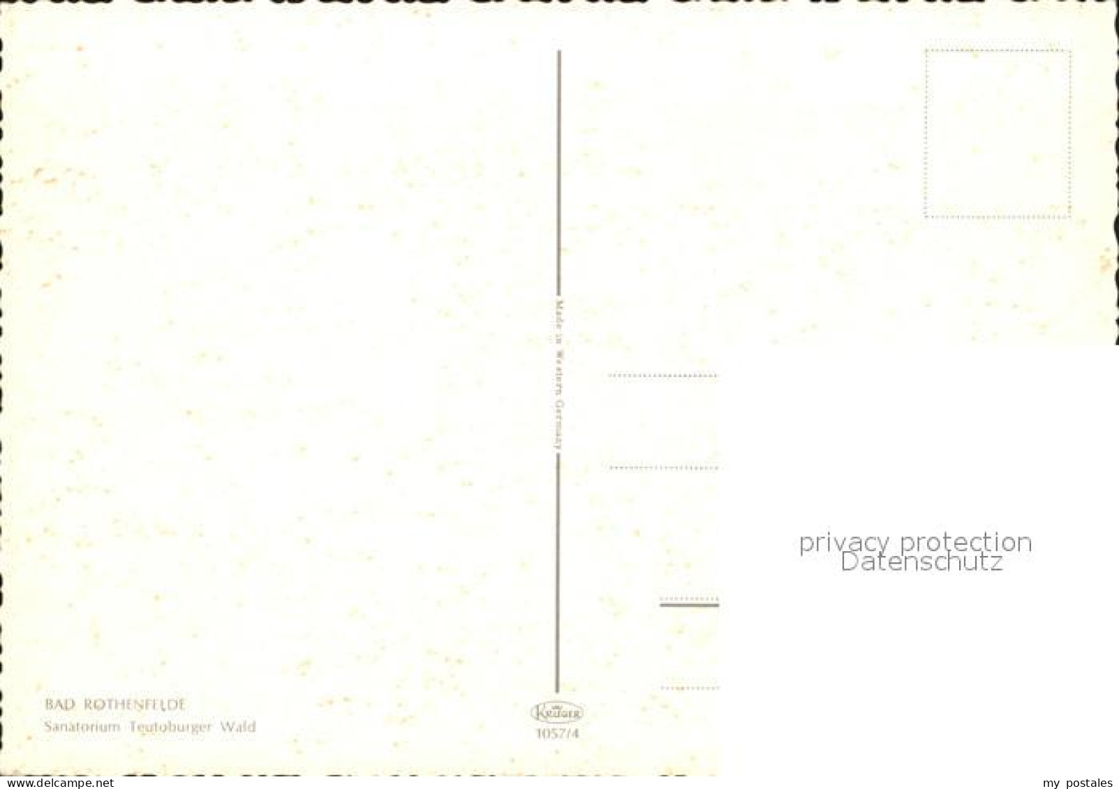 72235238 Bad Rothenfelde Sanatorium Teutoburger Wald  Bad Rothenfelde - Bad Rothenfelde