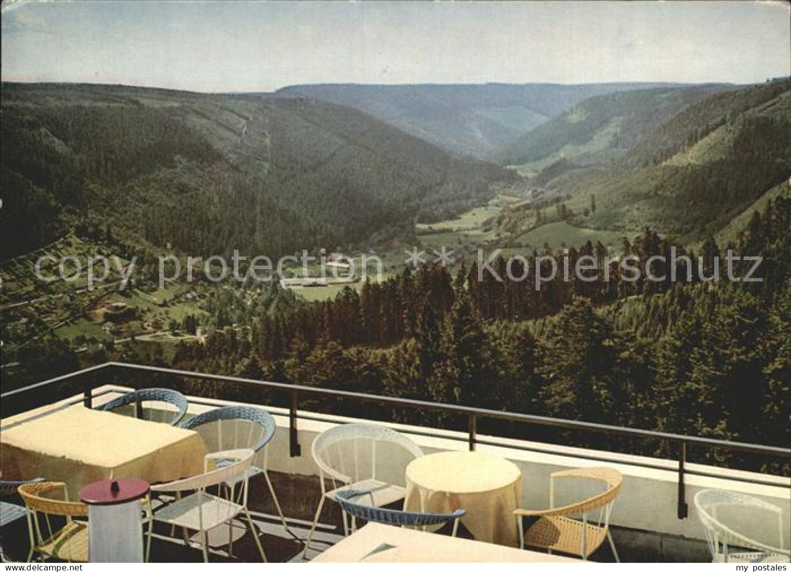 72235174 Wildbad Schwarzwald Blick Von Terrasse Bad Wildbad - Autres & Non Classés