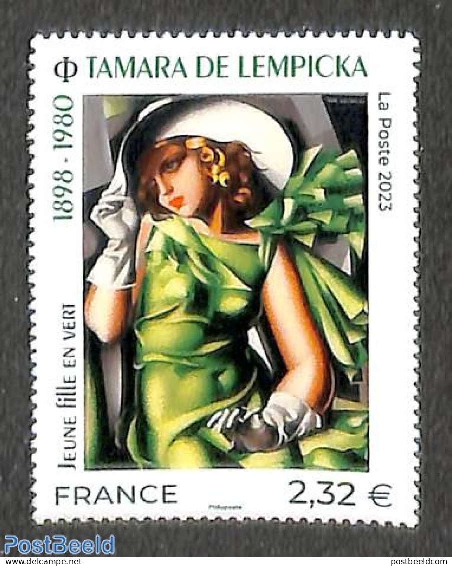France 2023 Tamara De Lempicka 1v, Mint NH, Art - Modern Art (1850-present) - Paintings - Unused Stamps