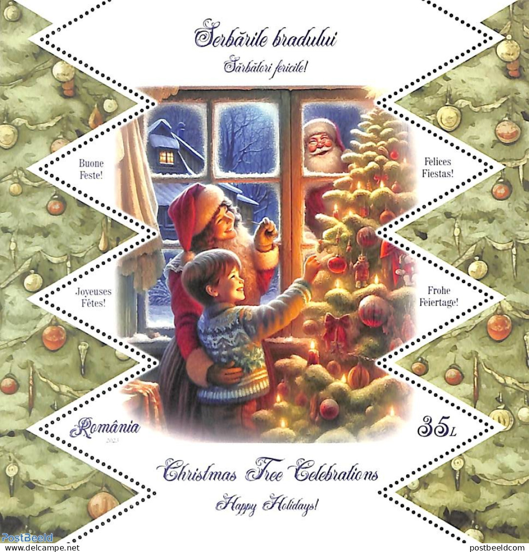 Romania 2023 Christmas S/s, Mint NH, Religion - Christmas - Neufs