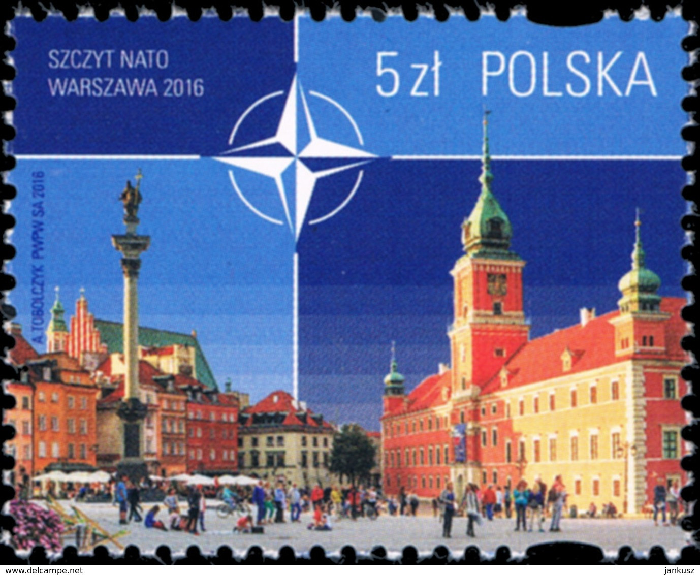 Poland 2016 Fi 4696 Mi 4846 NATO Summit Warszawa 2016 - Neufs