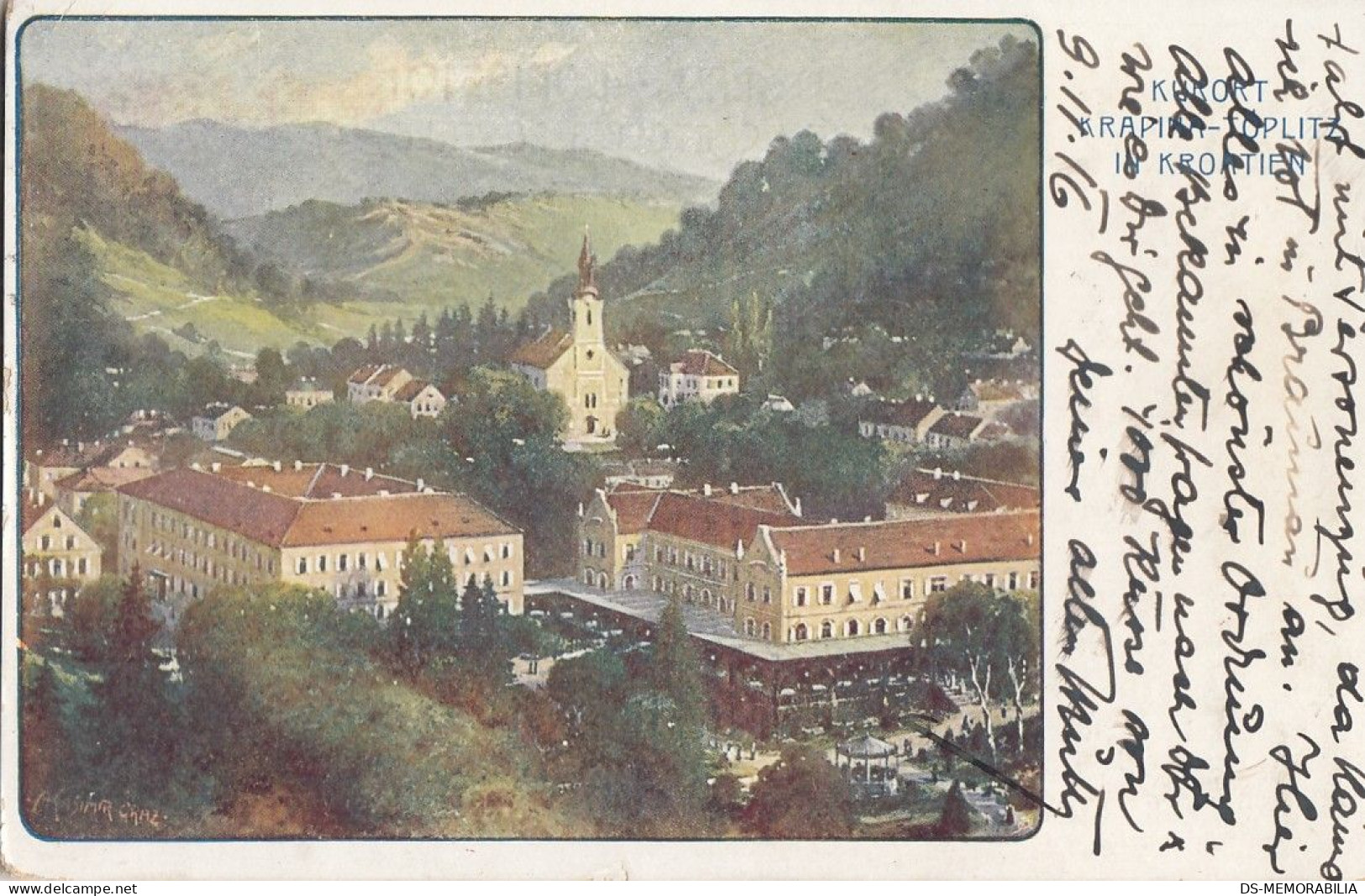 Krapinske Toplice 1916 - Croatie