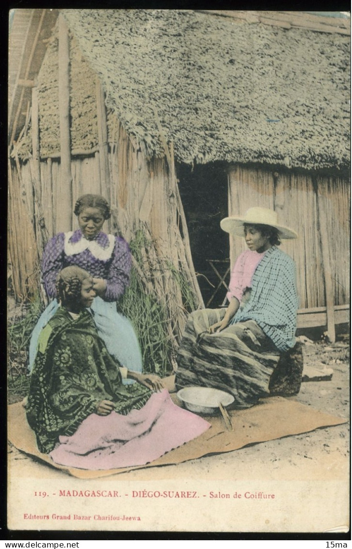 Diego Suarez Salon De Coiffure 1907 Charifou Jeewa - Madagascar
