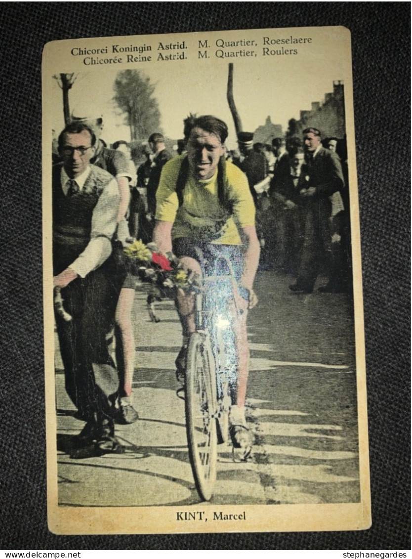 Carte Postale Cyclisme Marcel Kint Très Rare - Cyclisme